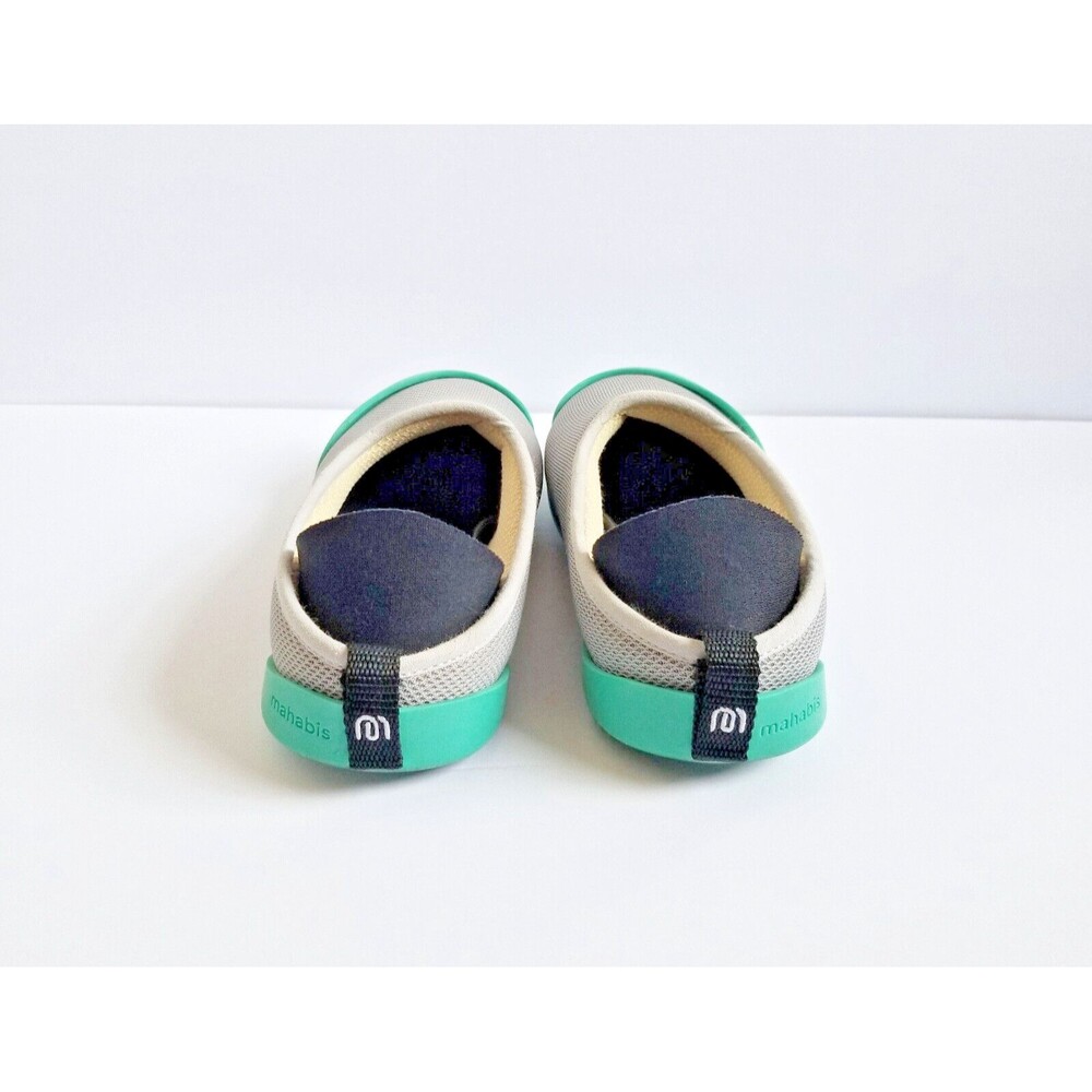 MAHABIS Summer Slippers Sz 38 Women's US 7.5 Light Gray Aqua Removable Soles - Picture 10 of 11